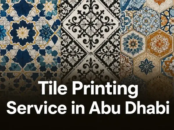 Tile Printing Studio work in Abu Dhabi