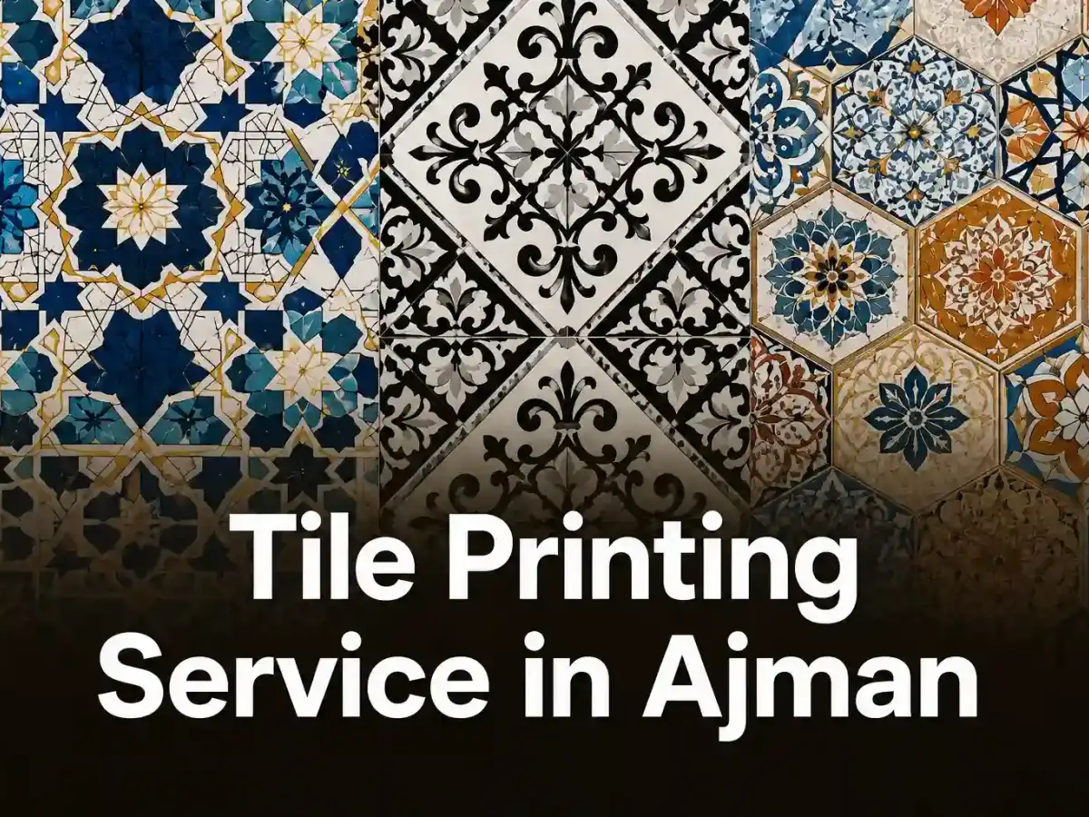 Tile Printing Studio working in Ajman