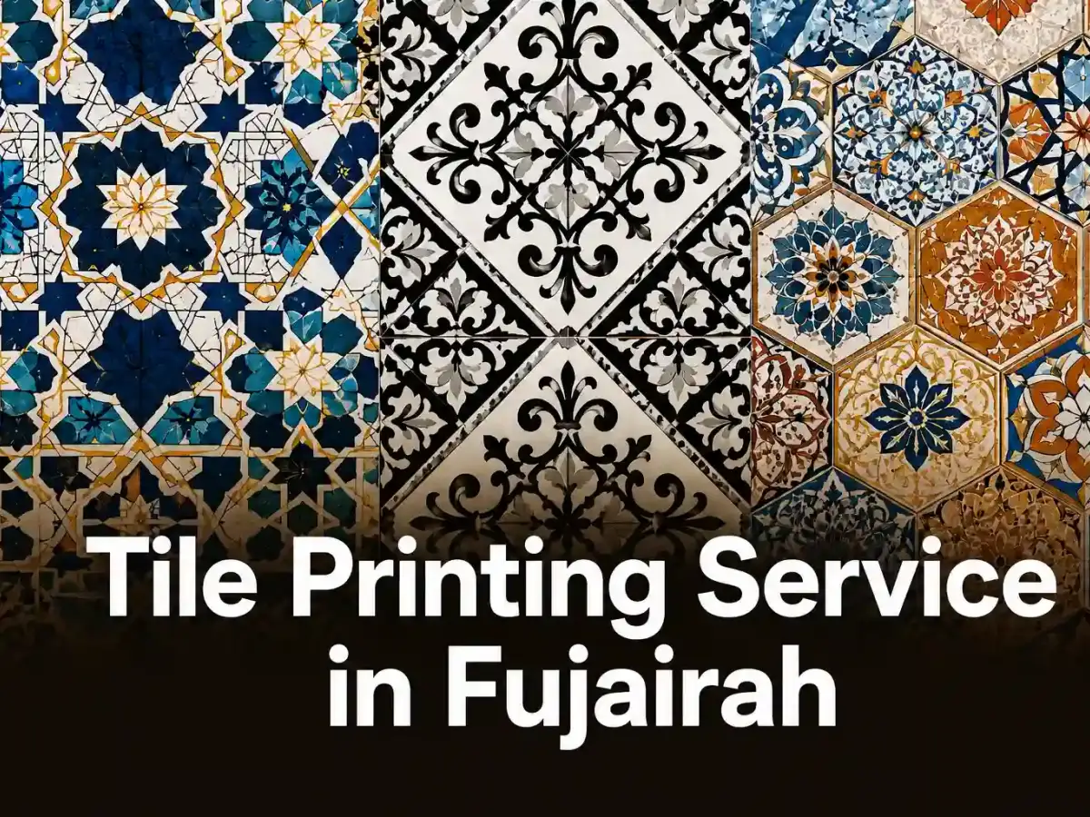 Tile Printing Studio working in Fujairah