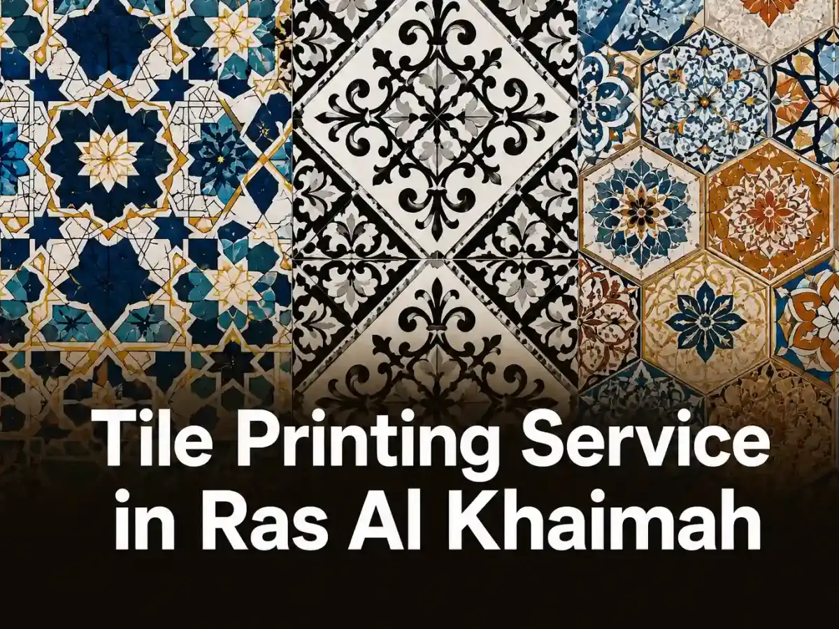 Tile Printing Studio working in Ras Al Khaimah