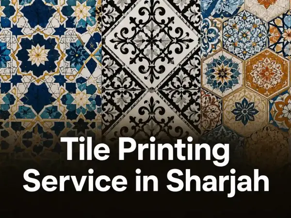 Tile Printing Studio work in Sharjah