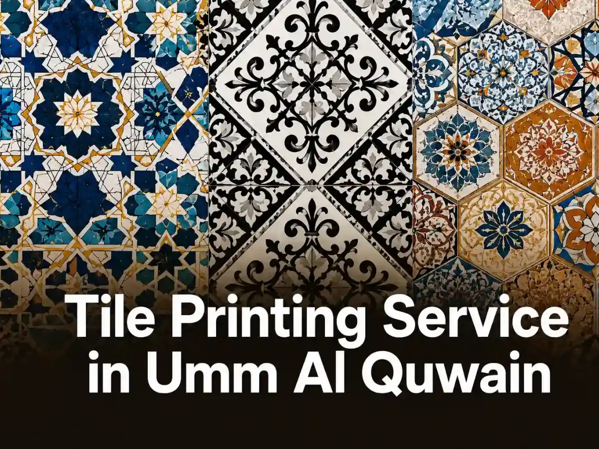 Tile Printing Studio working in Umm Al Quwain